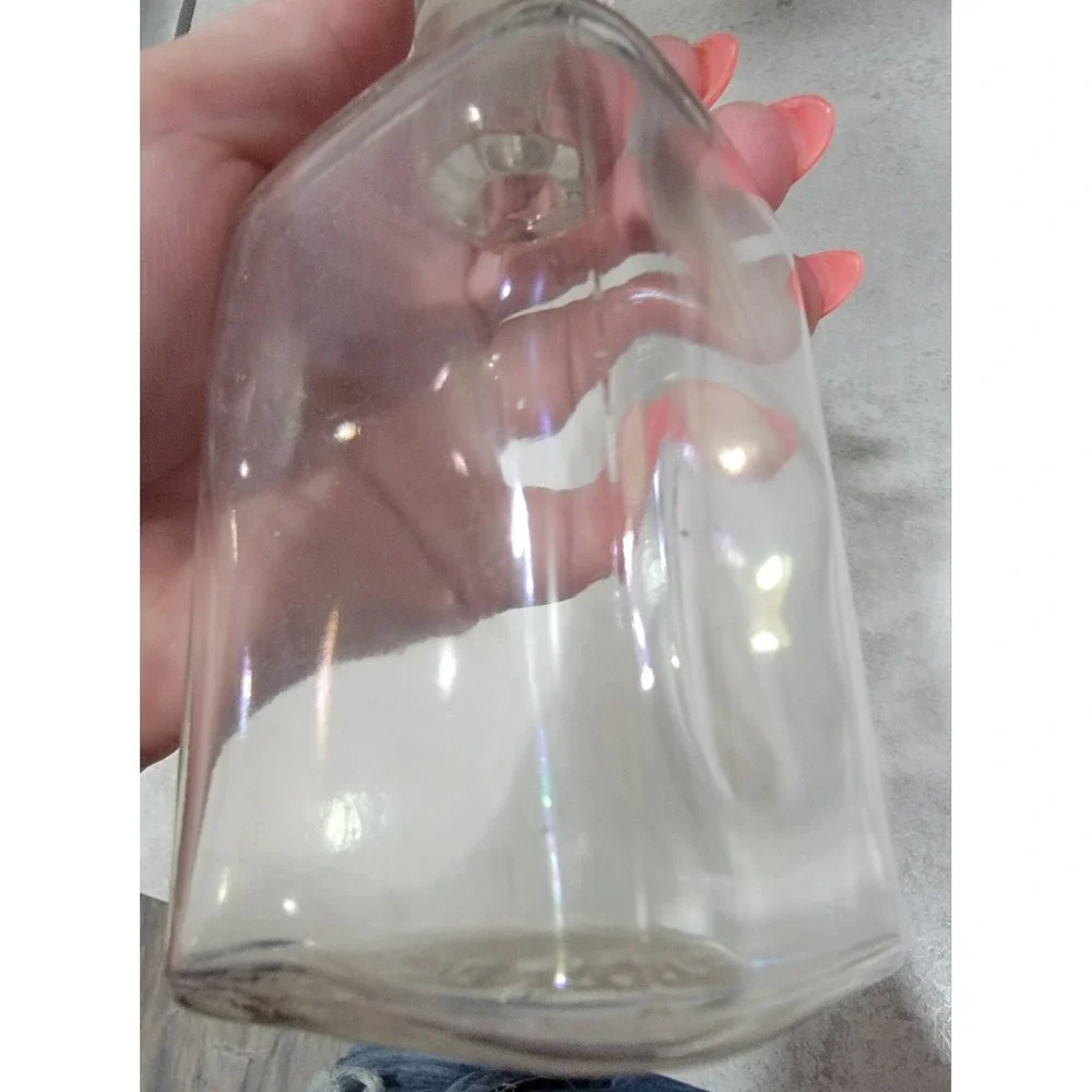 Stearns Fine Perfumes Empty Bottle Iridescent White Rose C1890s